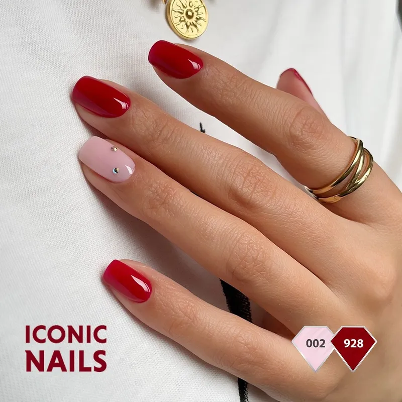 SEMILAC UV/LED Gél Lakk 7ml - 928 - Radiant Raspberry