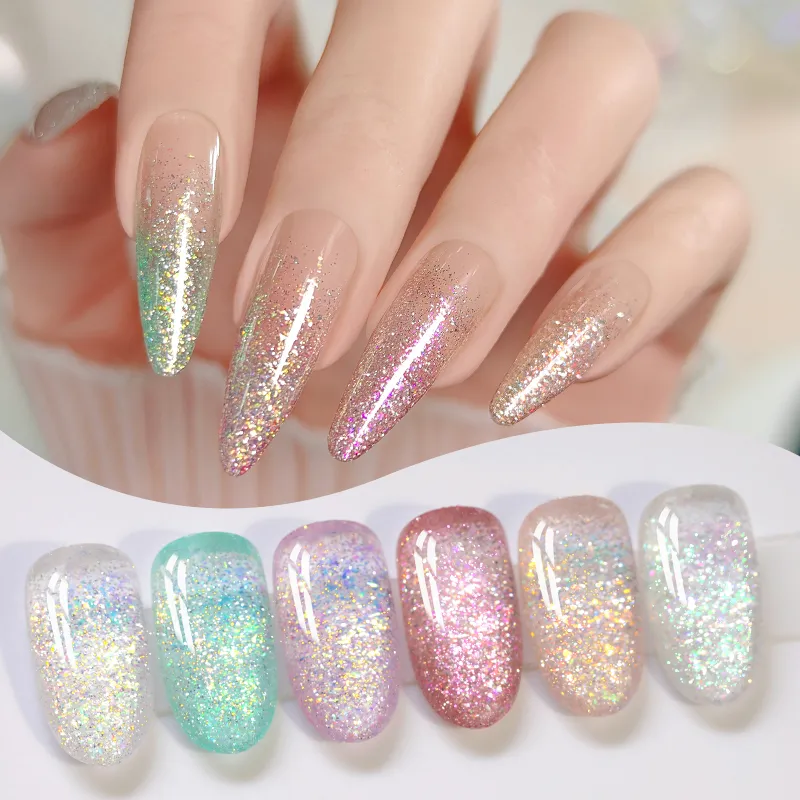Born Pretty UV/LED gél lakk 10 ml - SZ15 - Crush Starlight