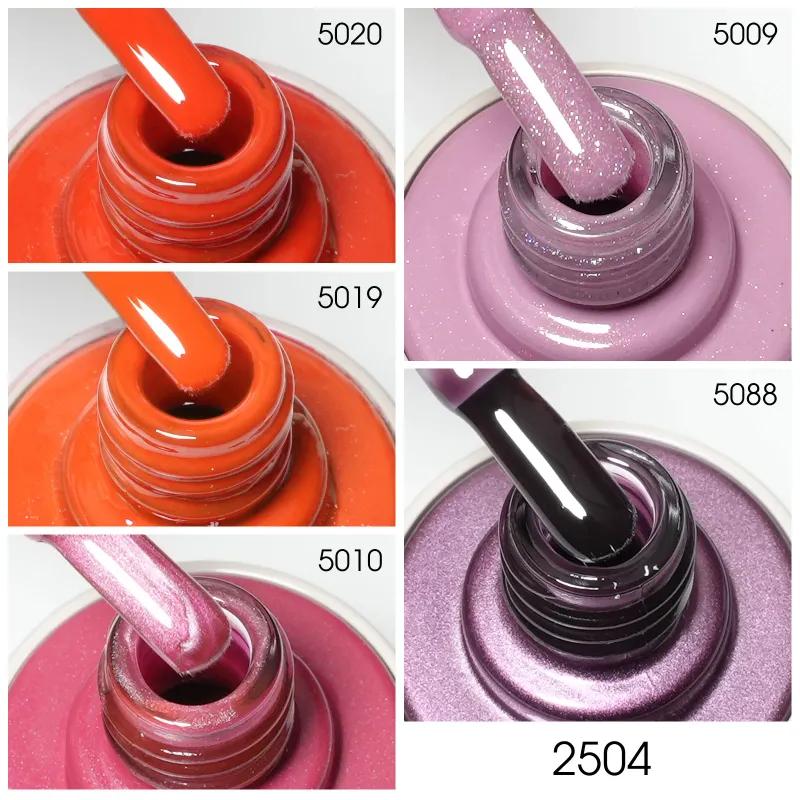 Venalisa 5 db-os UV/LED Gél lakk szett - 5x10 ml - V2504