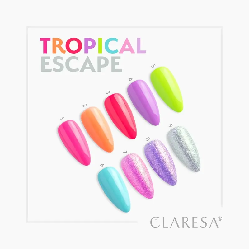 CLARESA UV/LED gél lakk 5g - Tropical Escape 5
