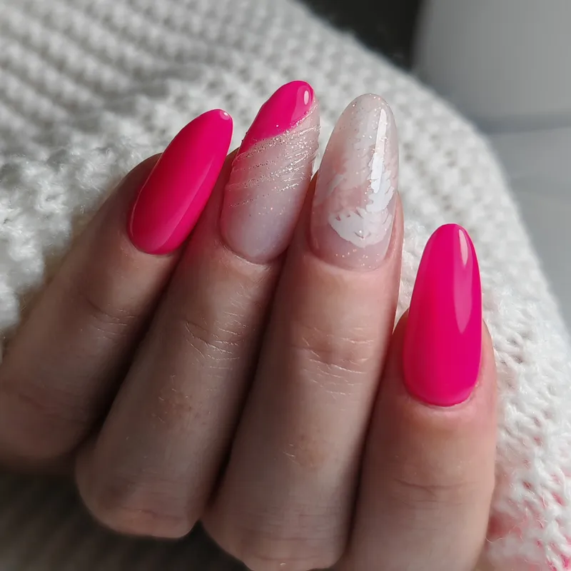 Born Pretty Pro UV/LED HEMA FREE gél lakk 15 ml - C054 - Wild Neon Strawberry