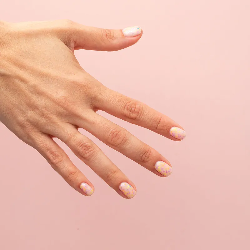 SEMILAC UV/LED Gél Lakk 7ml - 930 - Sunny Dots