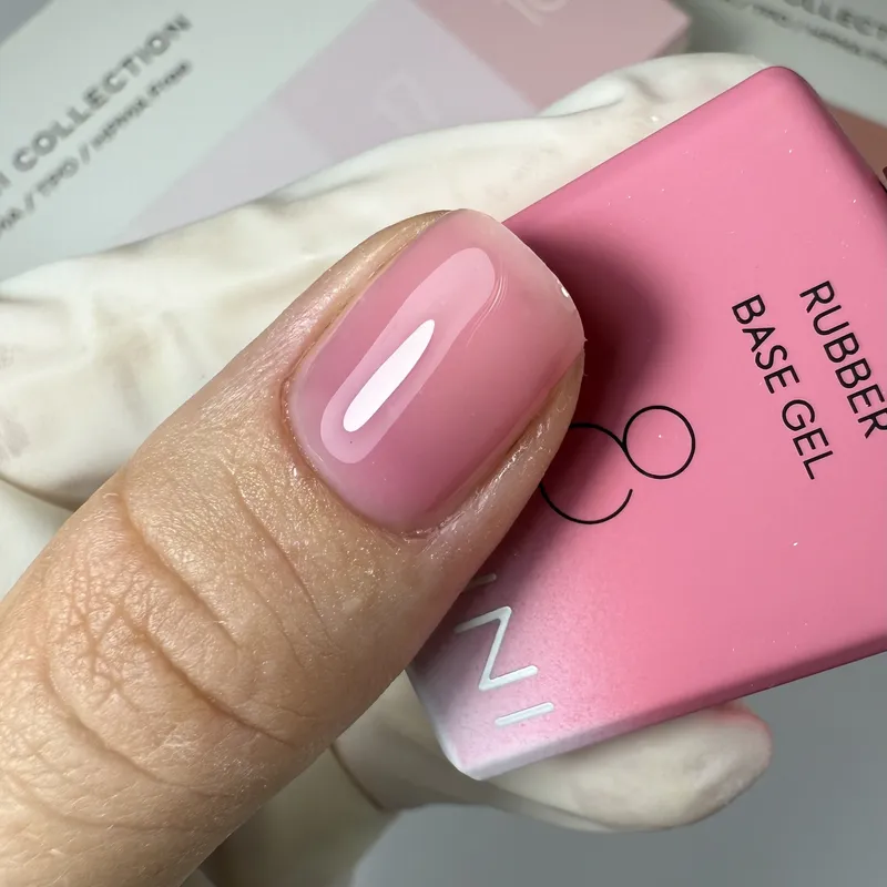 CANNI HEMA FREE Rubber Base Gel - 9 ml - X08 Dark Pink