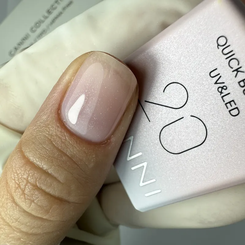 CANNI HEMA FREE Quick Builder Gel - 9 ml - X20 Shiny Rose