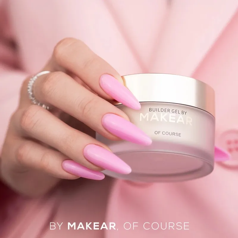 MAKEAR Challengel Builder Gel 15ml - No.HG03 Candy Pink