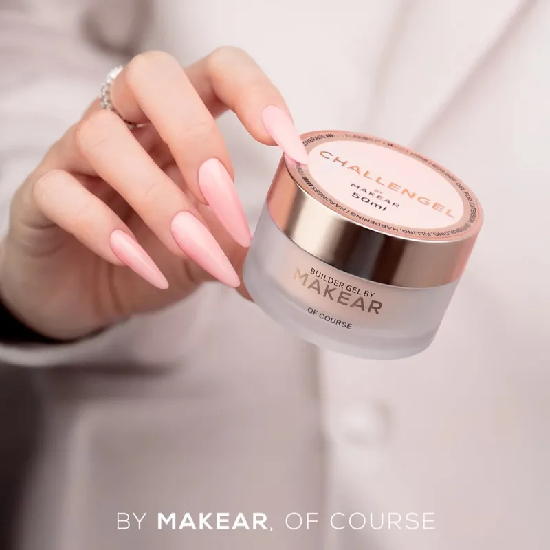 MAKEAR Challengel Builder Gel 50ml - No.HG02 Milky Peach