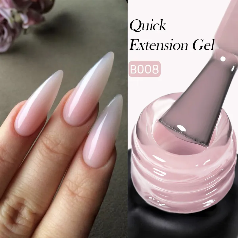 Born Pretty PRO - Quick Building Gél szett - 6x15 ml (B001, B002, B003, B008, B009, B010)