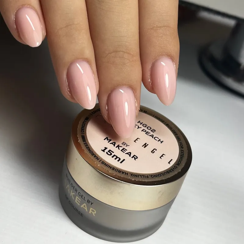 MAKEAR Challengel Builder Gel 50ml - No.HG02 Milky Peach