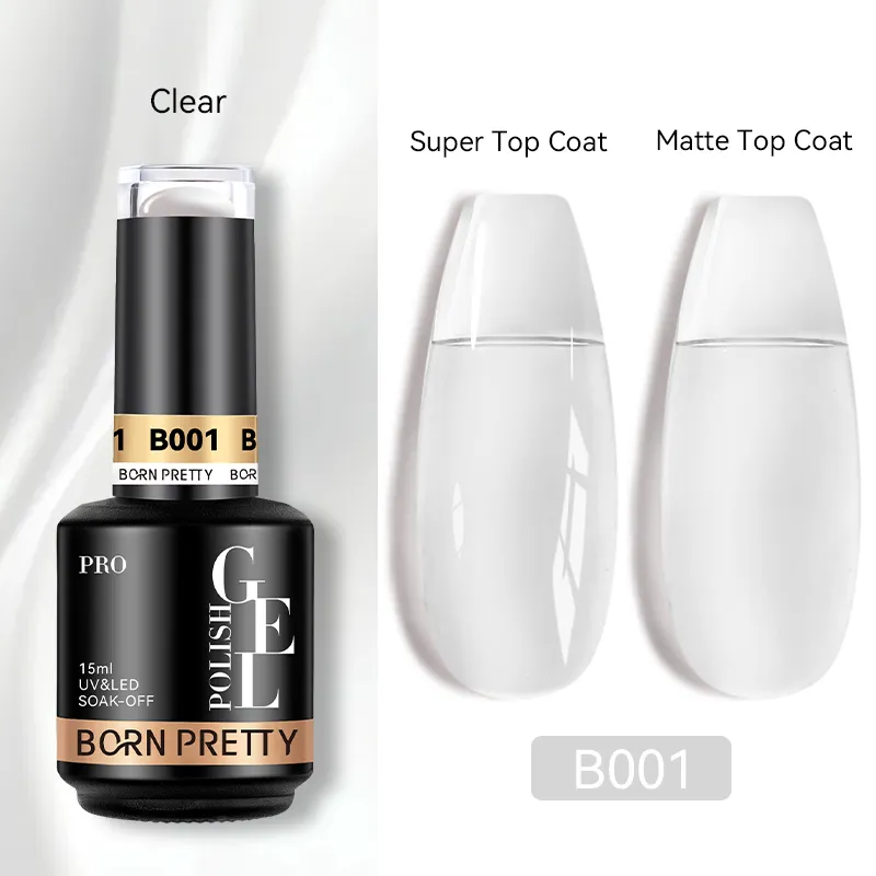 Born Pretty Pro HEMA FREE Quick Building Gel 15 ml - B001 - Clear