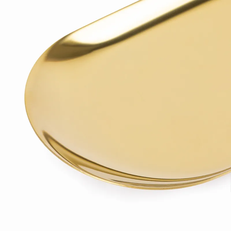 MollyNails fémeszköz tartó tálca - arany