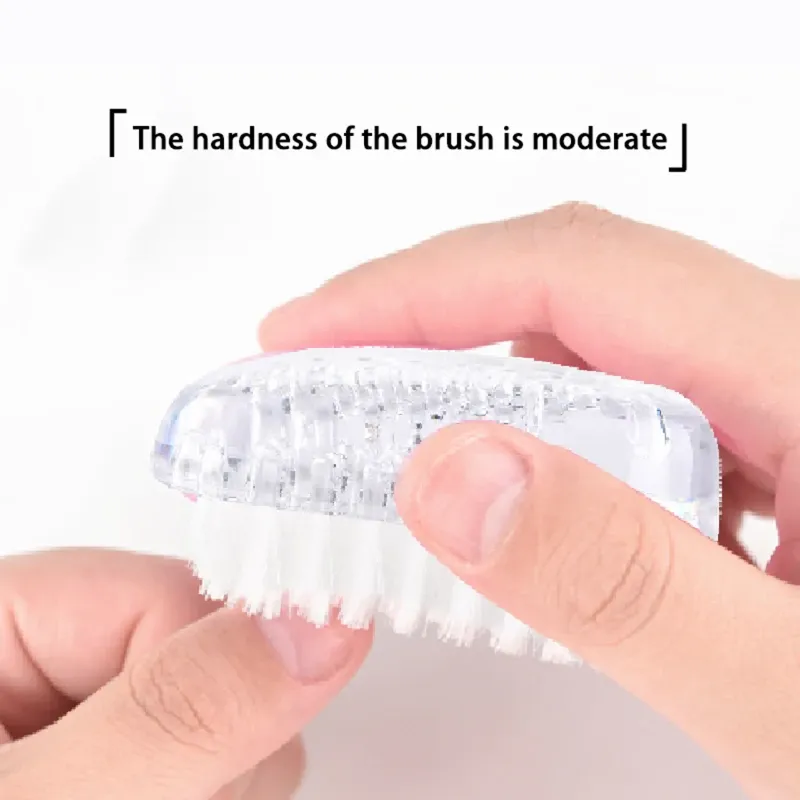 Portalanító kefe - Nagy, átlátszó