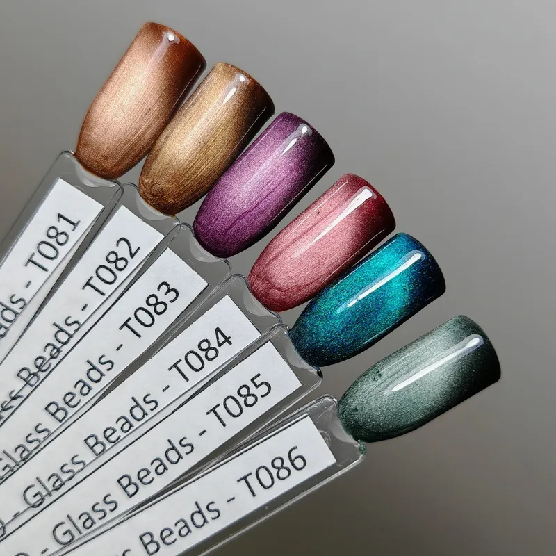 BORN PRETTY PRO UV/LED gél lakk 15 ml - T082 - Glass Beads Cat Magnetic