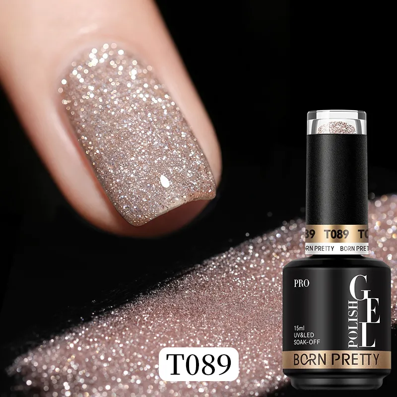 BORN PRETTY PRO UV/LED gél lakk 15 ml - T089 - Reflective Gel