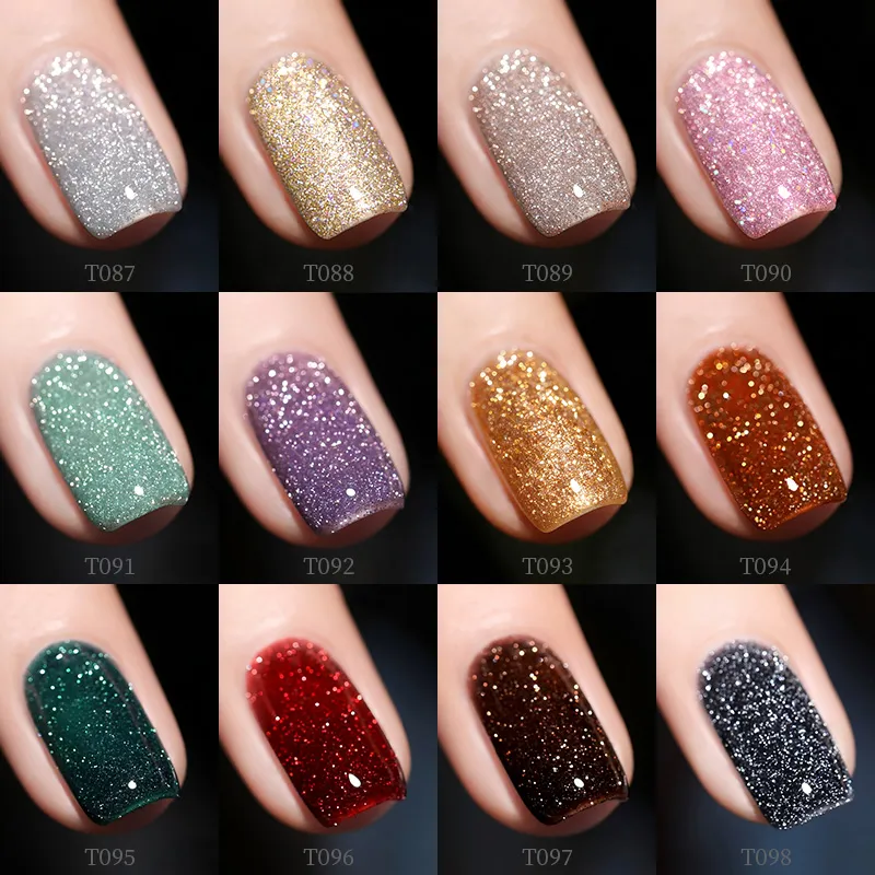 Born Pretty PRO paletta - Reflective Gel - T087-T098