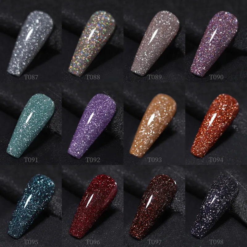 Born Pretty PRO paletta - Reflective Gel - T087-T098