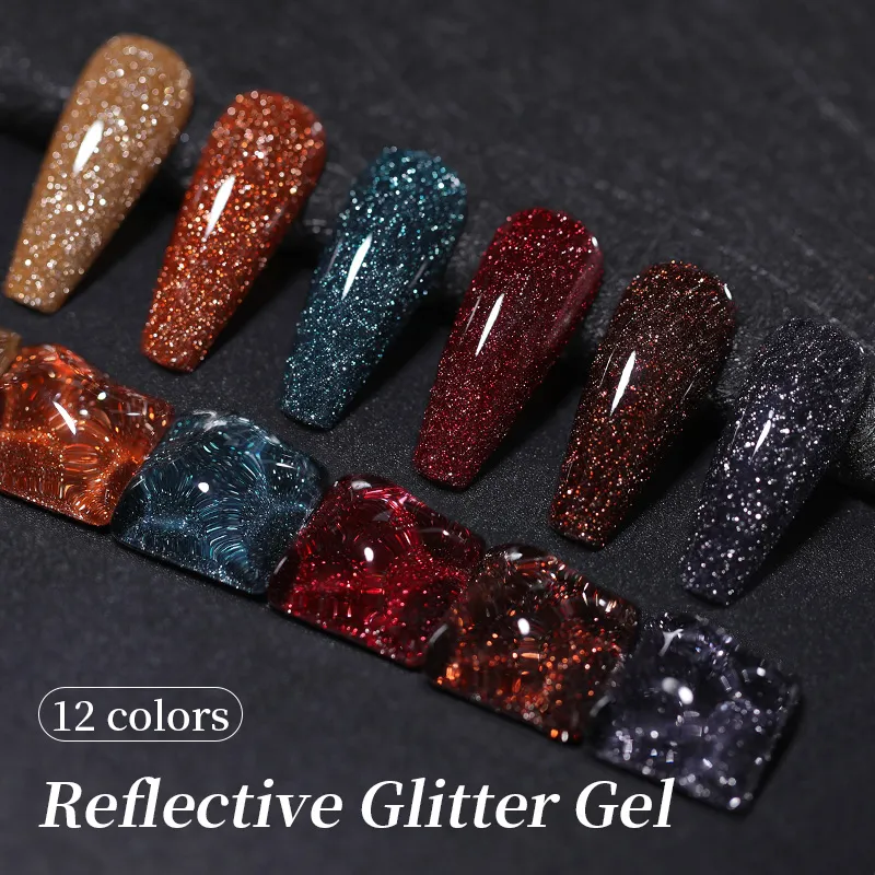 BORN PRETTY PRO UV/LED gél lakk 15 ml - T096 - Reflective Gel