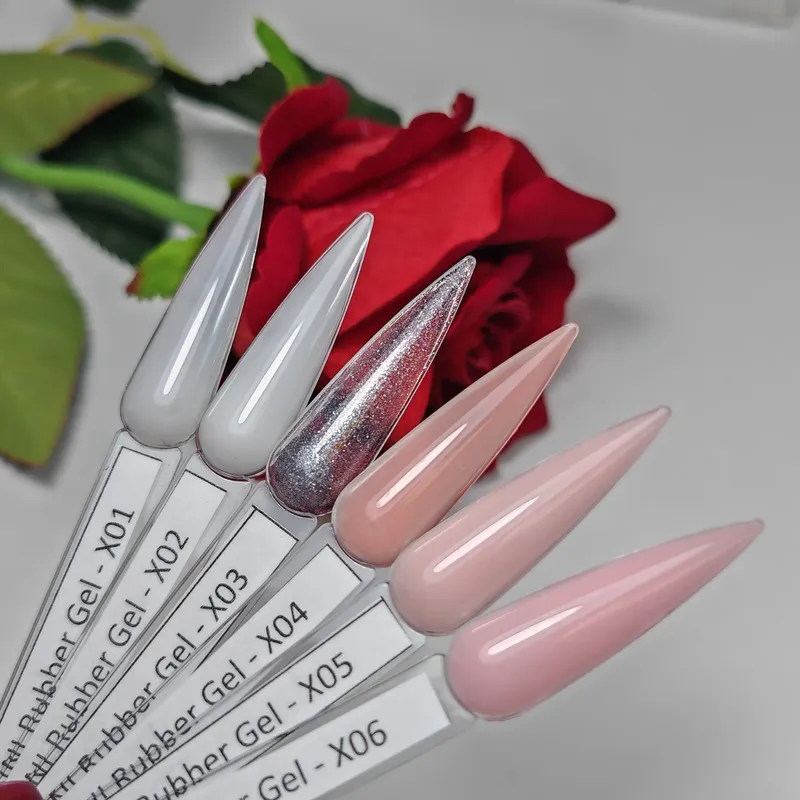 CANNI HEMA FREE Rubber Base Gel - 9 ml - X06 Rose