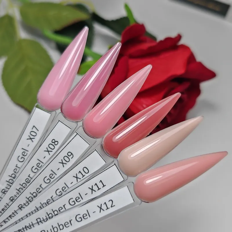 CANNI HEMA FREE Rubber Base Gel - 9 ml - X09 Cover Pink