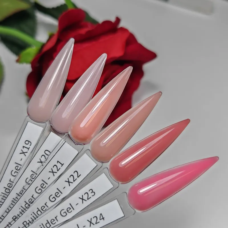 CANNI HEMA FREE Quick Builder Gel - 9 ml - X20 Shiny Rose