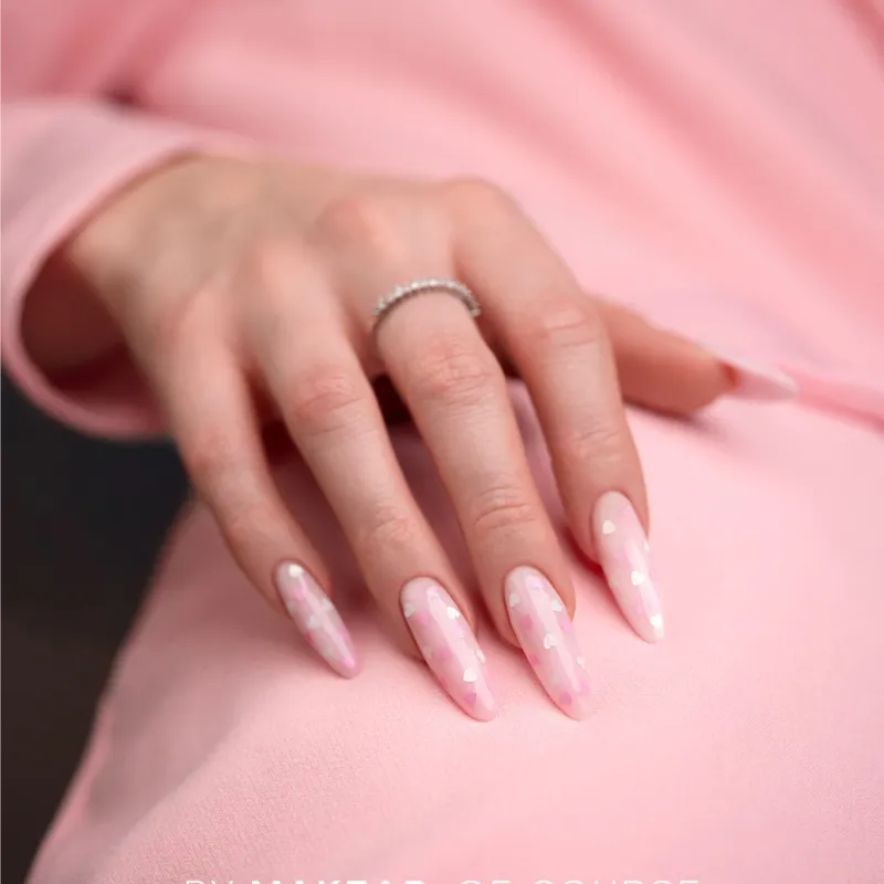 MAKEAR No Wipe Top 8 ml - Hearts - Szivecskés Top