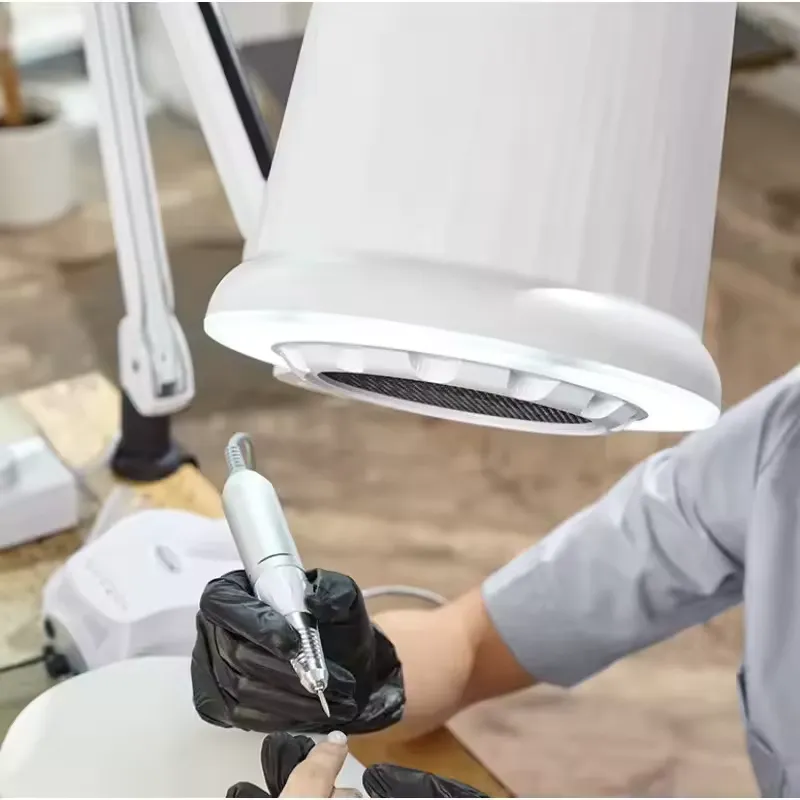 Professzionális 2-in-1 porelszívó és lámpa - 80W - ingyenes extra állvánnyal