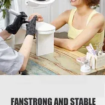 Professzionális 2-in-1 porelszívó és lámpa - 80W - ingyenes extra állvánnyal