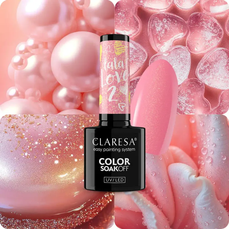 CLARESA UV/LED gél lakk 5g - La La Love 2
