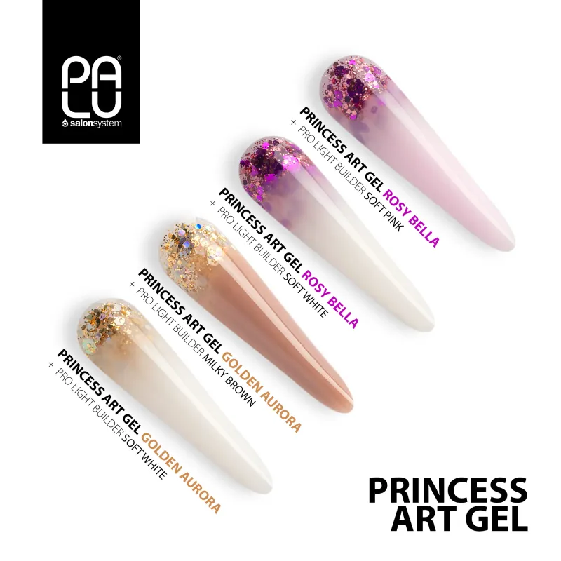 PALU Princess Art Gel - 10 g - Golden Aurora