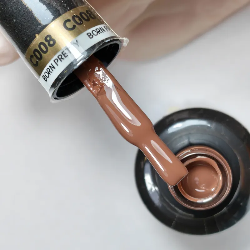 Born Pretty Pro UV/LED HEMA FREE gél lakk 15 ml - C009 - Just Brown