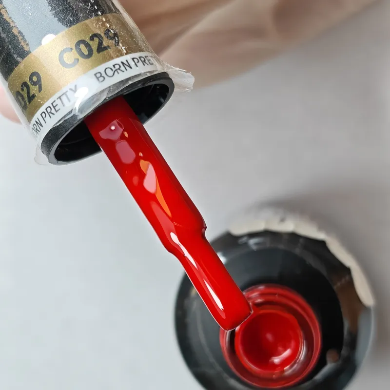 Born Pretty Pro UV/LED HEMA FREE gél lakk 15 ml - C029 - Ruby Slippers