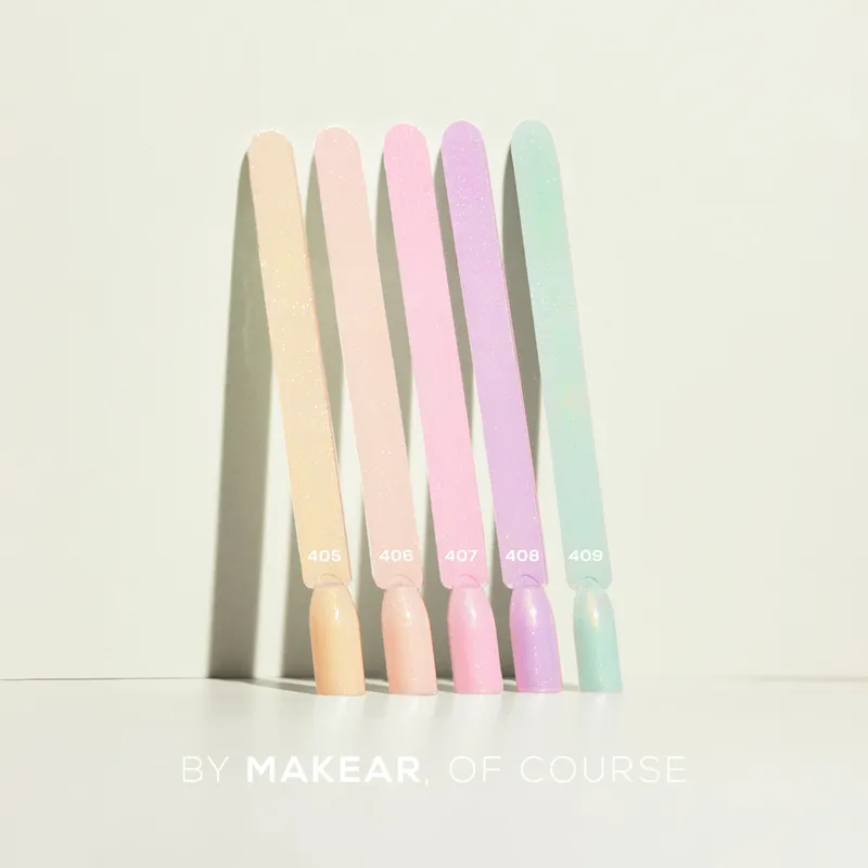 MAKEAR Gel Polish 8 ml No.405 - Pastel Princess Collection