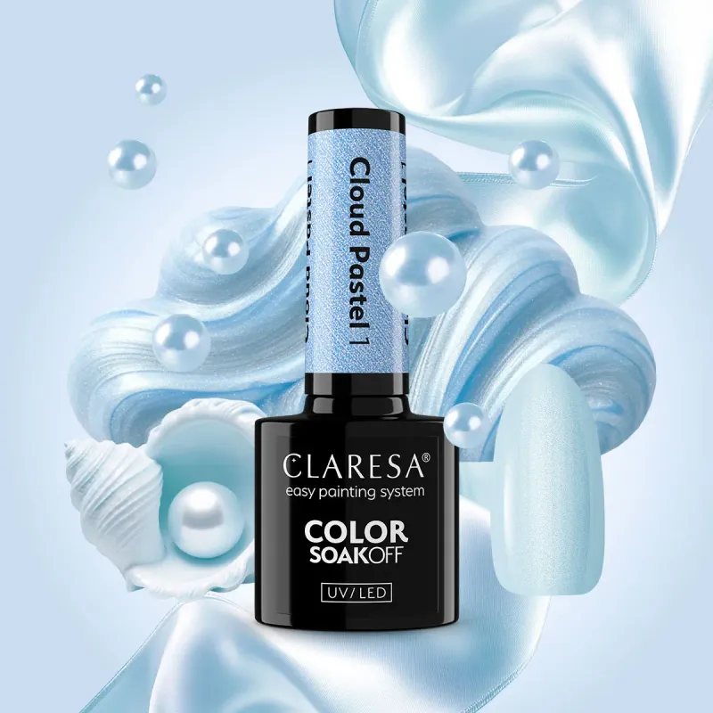 CLARESA UV/LED gél lakk 5g - Cloud Pastel 01