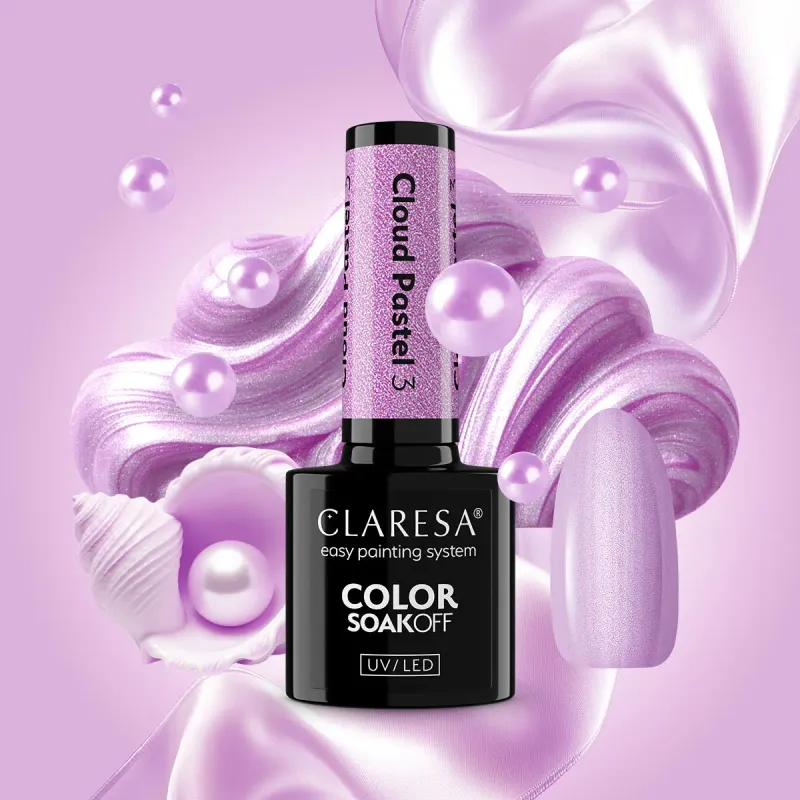 CLARESA UV/LED gél lakk 5g - Cloud Pastel 03