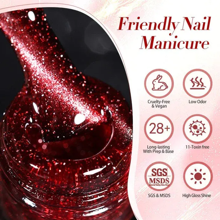 Born Pretty Cat Magnetic gél lakk 10 ml - MY113