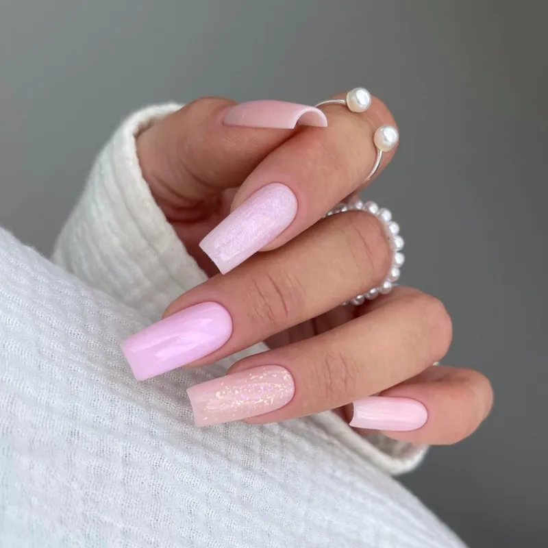 CLARESA Hard&Easy Builder Gél 45g - Pudding Pink