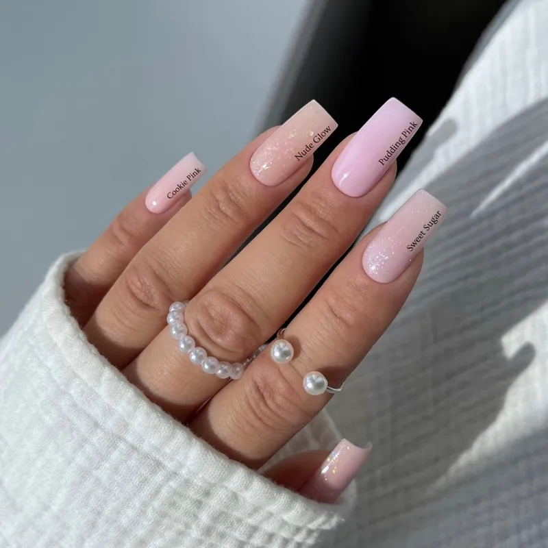 CLARESA Hard&Easy Builder Gél 45g - Pudding Pink