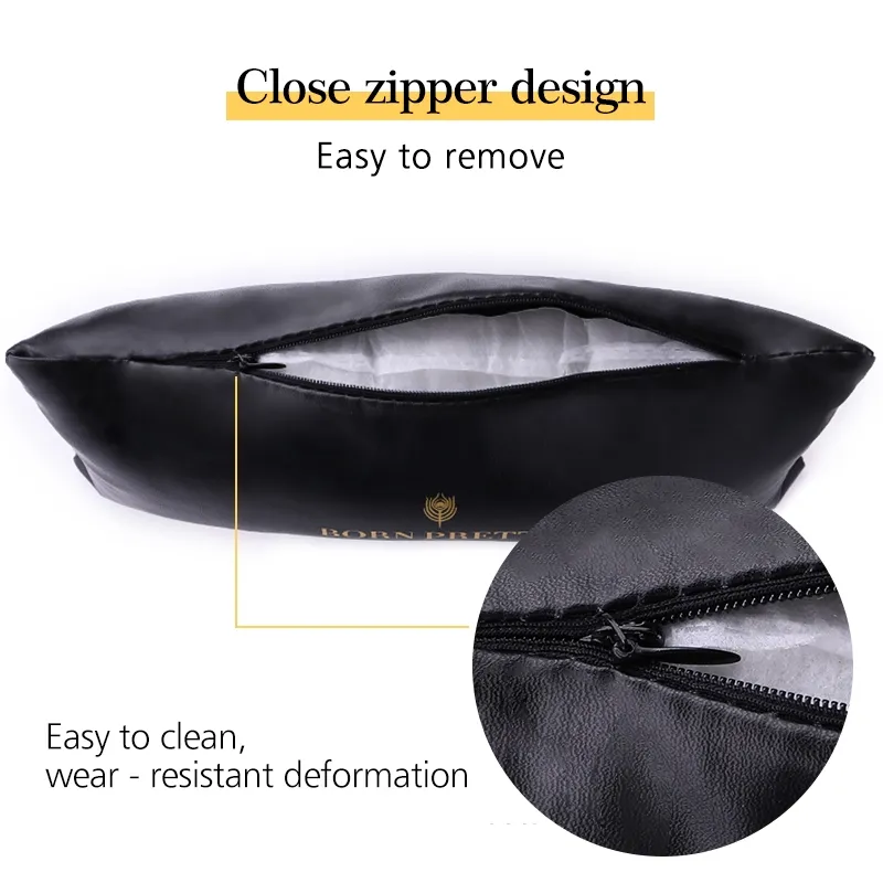 Born Pretty műbőr kéztámasz  - fekete