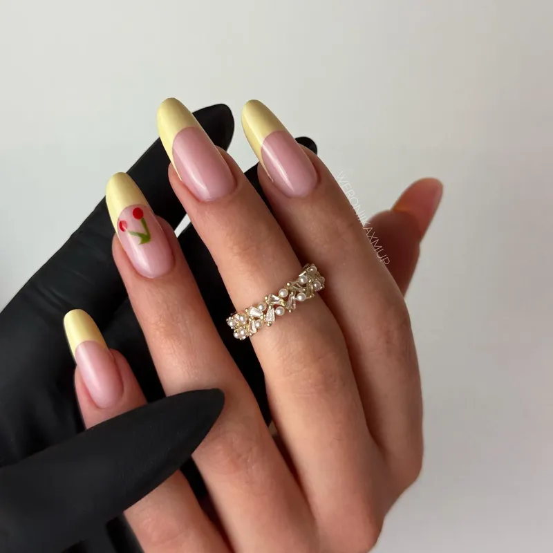 MAKEAR French Gel festőzselé FG06 - 5 ml - Pastel Yellow