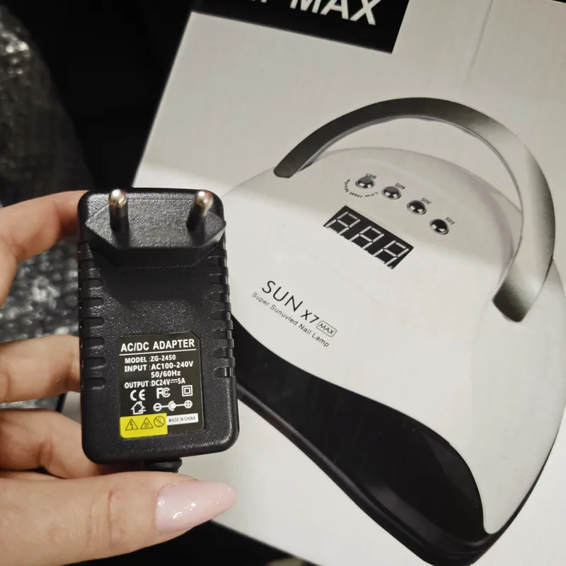 SUN X7 Max UV/LED Műkörmös Lámpa - 150 W - White -57 LED
