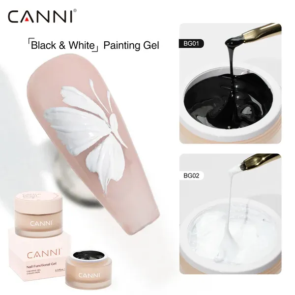 CANNI 5in1 Plaster Gel 10g - BG01 Black