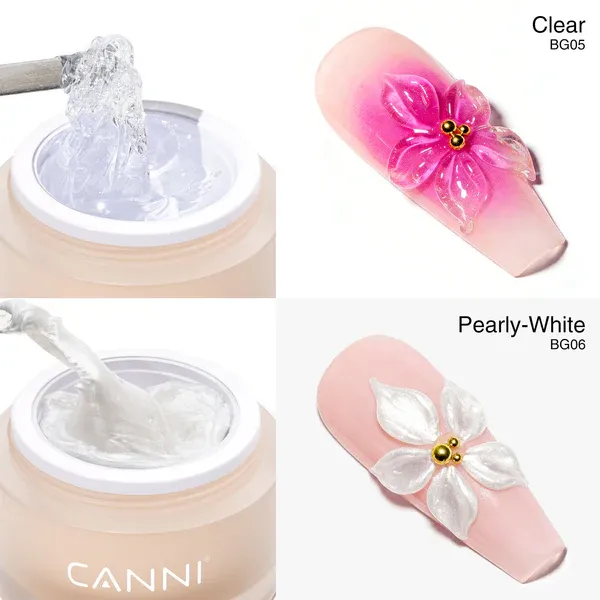 CANNI Sculpting Gel gyurmazselé 10g - BG06 Pearly White