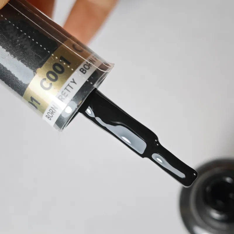 Born Pretty Pro UV/LED HEMA FREE gél lakk 15 ml - C001 - Piano Black