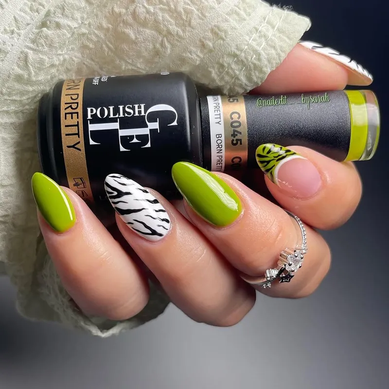 Born Pretty UV/LED gél lakk 10 ml - CG001 - Fekete