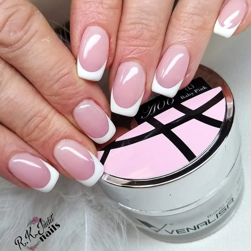 Venalisa Jelly Gel - új formula - 15 ml építőzselé - A06S Baby Pink
