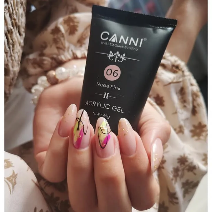 CANNI Akril Gél - HEMA FREE - 45g - No.06 Nude Pink