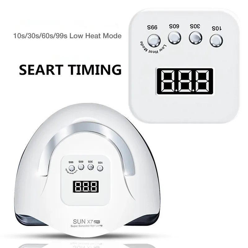 SUN X7 Max UV/LED Műkörmös Lámpa - 150 W - White -57 LED