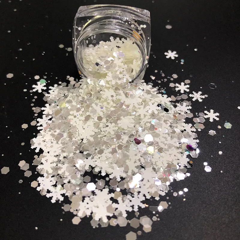 PN Hópehely flitter - White - No.02