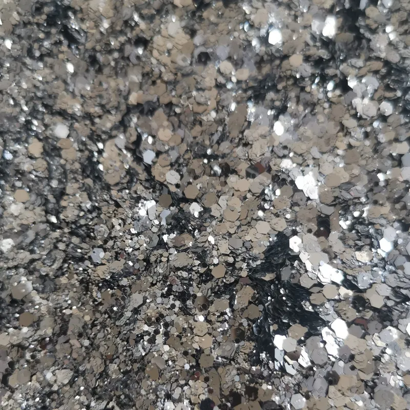 PN Metallic holo glitter mix No.31 Silver