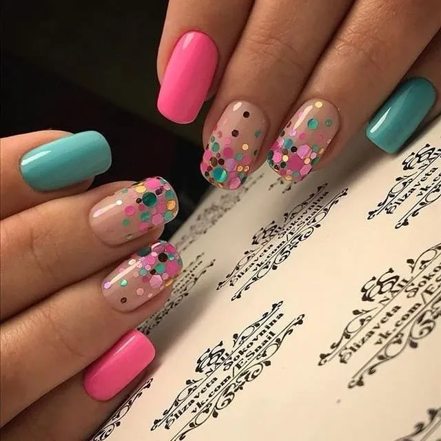 PN Nailfetti - Konfetti Flitter - No.01