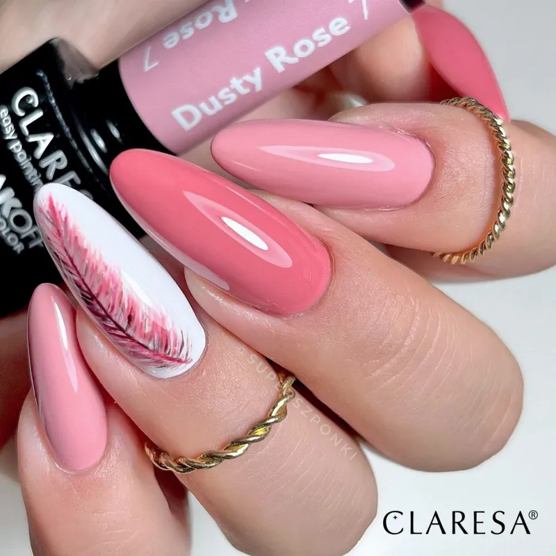CLARESA UV/LED gél lakk 5g - DUSTY ROSE 7